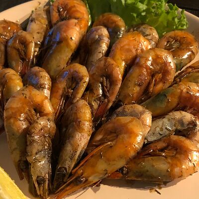 Креветка жареная в Богатырь по цене 600 ₽