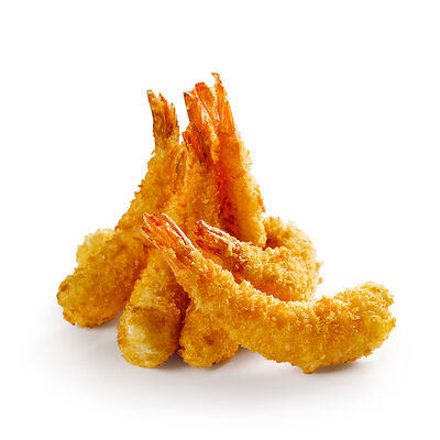 Креветки в темпуре в #МНОГОПИЦЦА по цене 399 ₽