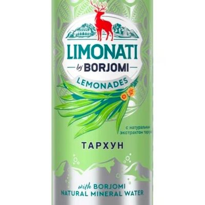 Лимонад Боржоми Тархун в ЛАЛИКО ГРУЗИНСКАЯ КУХНЯ по цене 300 ₽