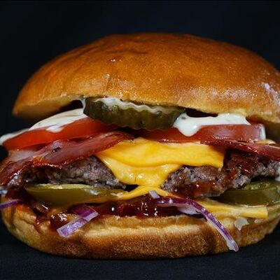 Бургер Биг папа в True Burgers по цене 825 ₽