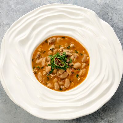 Наваристый фасолевый суп с бараниной в Ofris по цене 790 ₽