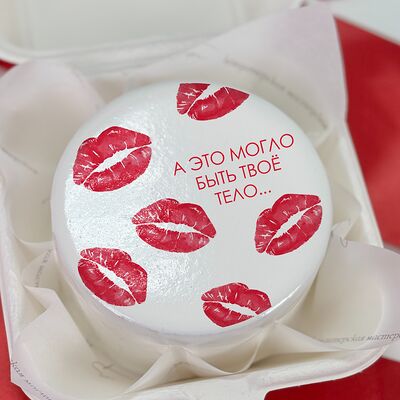 Бенто-торт Поцелуи в Tort4u по цене 1590 ₽
