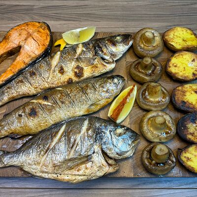 Сет Рыбный в Шашлык тандыр по цене 4260 ₽