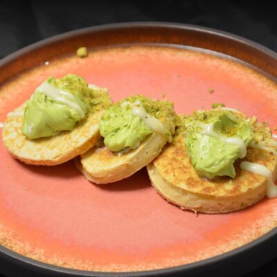 Панкейки с фисташкойв Гуленьки на Комсомольском по цене 499 ₽