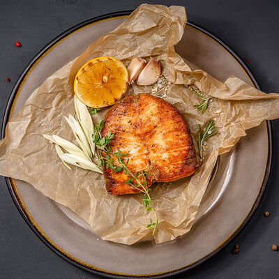 Шашлык Стейк из семги в Shawarmahouse по цене 1435 ₽