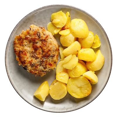 Мясо по-французски с картофелем по-домашнему в Stopexpress по цене 390 ₽