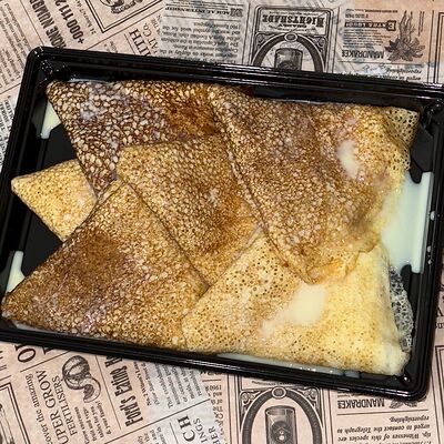 Блинчики со сгущенкой в Мясной Дом по цене 475 ₽