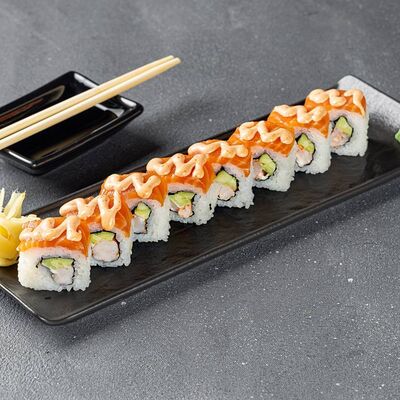 Ролл Креветка в лососе острый в Море Есть по цене 1220 ₽