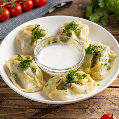 Манты с говядиной в Чайхана афган кебаб по цене 690 ₽