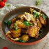 Жареный картофель с грибами в Bahroma по цене 390