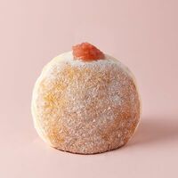 Пончик с клубничным джемом в Понча