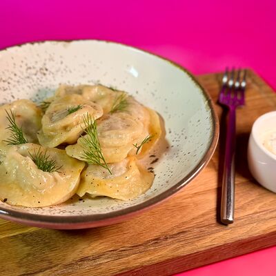 Пельмени с говядиной в ROOF по цене 560 ₽