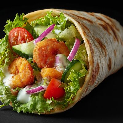Шаурма с креветками Shrimpв Шаурма и хот-доги G.Grill по цене 549 ₽