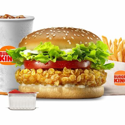 Криспи Чикен Комбо в Burger King по цене 3000 ₸