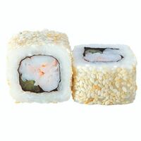 Эби-ролл в кунжуте в TOSHI sushi