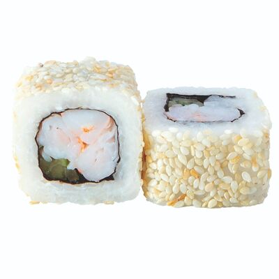 Эби-ролл в кунжуте в TOSHI sushi по цене 400 ₽