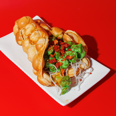 Гонконгская вафля с креветками васаби в ЧИХО по цене 570 ₽