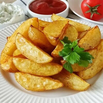 Картофель-по деревенски в Арарат шашлычный дворик по цене 219 ₽