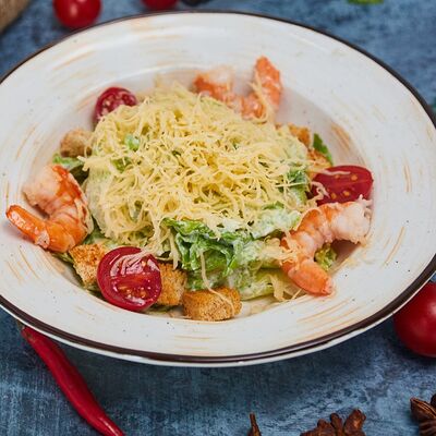 Цезарь с креветками в Тайфун по цене 369