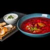 Борщ с гренками и с саломв Марко пицца по цене 456