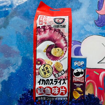 Чипсы Dangjia Дандзя вкус Кальмар с перцем в TomskGum - вкусы других стран по цене 499 ₽