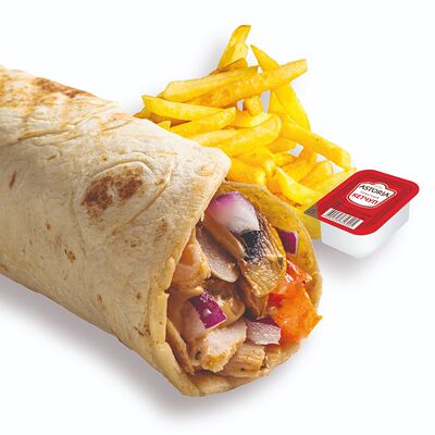 Том ям с курицей комбо малое в В тортилье по цене 550 ₽