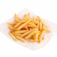 Картофель фри в Большая треугольная пицца RESIZE