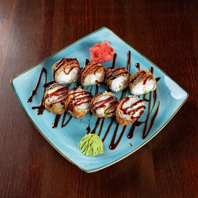 Ролл Креветка темпура в Pho'n'Roll по цене 690 ₽