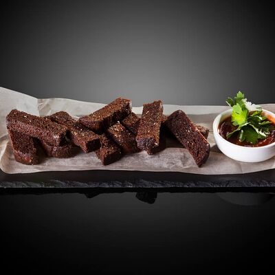 Гренки из бородинского хлеба с чеснокомв Восточный экспресс по цене 219 ₽