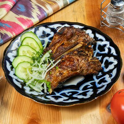 Шашлык из баранины корейка в На углях по цене 870 ₽