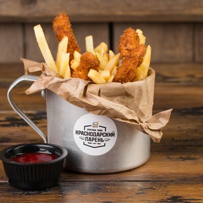 Куриные палочки в Краснодарский парень по цене 305 ₽