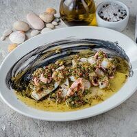 Кальмар на гриле в Rombus cafe