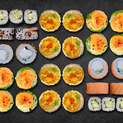 Сет набор Фаворит окинава в Суши и Роллы по цене 2479 ₽