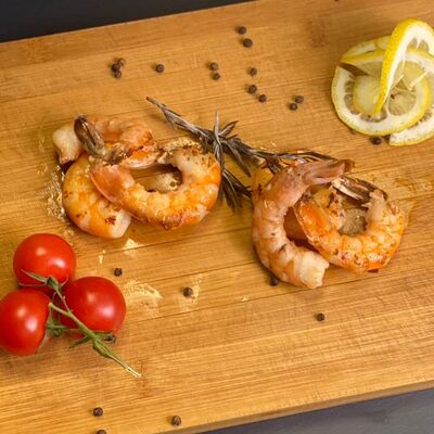 Тигровые креветки на мангале в Buta по цене 735 ₽