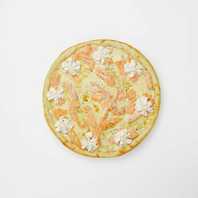 Пицца с лососем Уайт в Sushiman по цене 5100 ₸