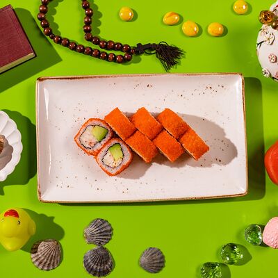 Калифорния с угрем в Сушки на макушке по цене 1140