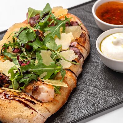 Сырная с креветкамив SAGA по цене 720 ₽