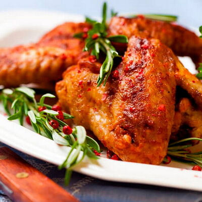 Шашлык из куриных крыльев в Мимино по цене 690 ₽