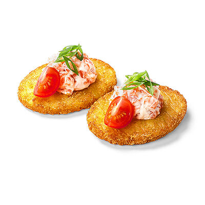 Двойной хашбраун с лососем в Капибара по цене 619 ₽