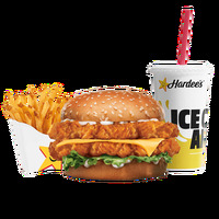 Дабл Чикен Филе Бургер Комбо в Hardee's Mega Park