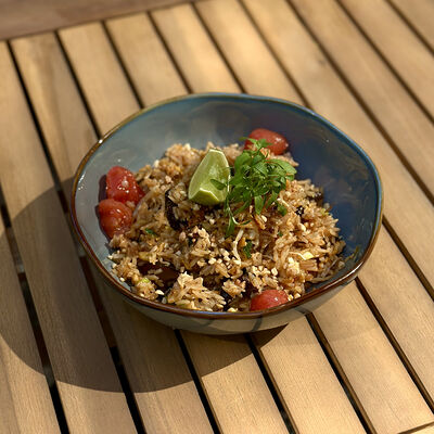 Рис мини с грибами жареный в ВАЗИЮ по цене 699 ₽