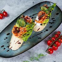 Брускетта с лососем в Artfood