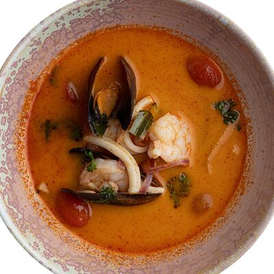 Том ям с морепродуктами в Cheese Knock по цене 870 ₽