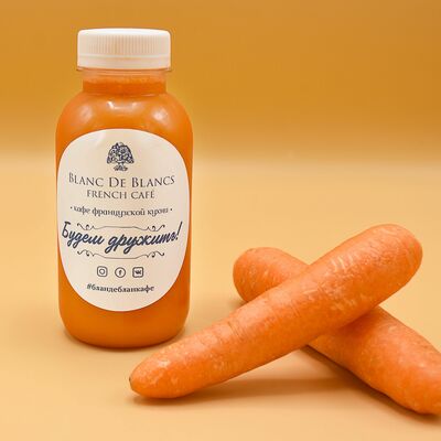 Свежевыжатый сок из моркови в Блан де блан по цене 430 ₽