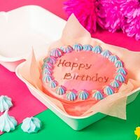 Бенто торт Малина пломбир в Мушмула