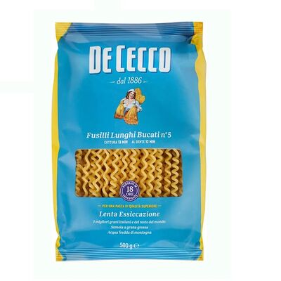 Паста De Cecco №5 Фузилли Лунги Букати в Ченто Пицца по цене 900 ₽
