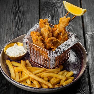 Фиш энд чипс в Паб Мира по цене 690 ₽