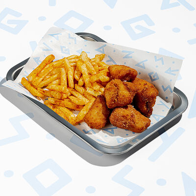 Наггетсы с фри в Vangyros по цене 605 ₽