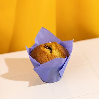 Маффин Черничный с белым шоколадом в Пекарня Буханка по цене 195 ₽