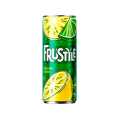 Frustyle 0,33 Лимон и лайм напиток газированный в Гриль №1 по цене 105 ₽